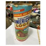 Halsam square American logs