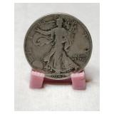 1942 walking Liberty half dollar