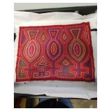 Decorative Panamanian applique 'mola'. Size about