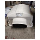 Petmate large animal house. Complete--dark lower