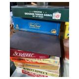 Collection of vintage board games