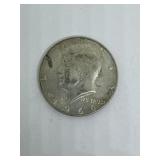 1966 silver JFK half