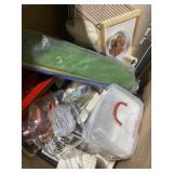 Box lot full of home wares