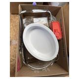 Punch bowl, bakeware, and more