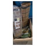 Windows curtains and rag rugs