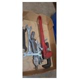 Fuller pipe wrench,  craftsman wrench and more