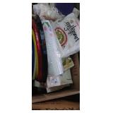 Napkins , disposable cups, and plates