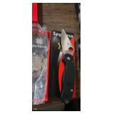 Unbranded spyderco CPM S30V folding knife black