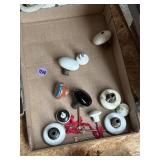 Old door knobs, drawer handles, & keys