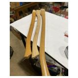 3 axe handles 2 28ï¿½ and 1 36ï¿½