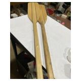 2 boat oars 52ï¿½