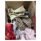 Box lot of kitchen towels