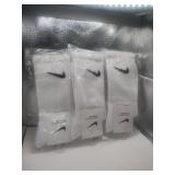 3 Pair Of Nike White Socks