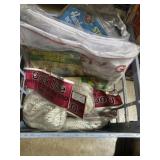 Boating crate including dock line, waterproof