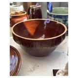 Ruckels pottery Stoneware mixing bowl