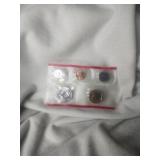 2001 Proof Set With Sacagawea Dollar