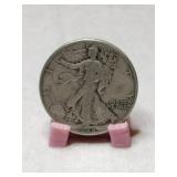 1942 walking Liberty half dollar