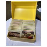 Betty Crocker recipe cards and holder