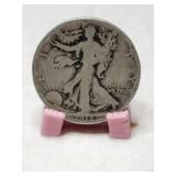 1918  walking Liberty half dollar