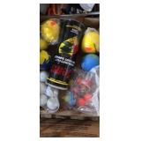Tennis balls, bouncing balls, golf balls and more