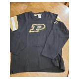 Mens size large vintage purdue v-neck pullover.