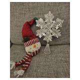 2 pieces of Christmas Decor