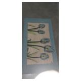 Outdoor floral doormat