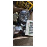 Light fixture clamp desk lights, electrical