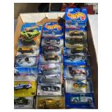 Flat of 20 hot wheels