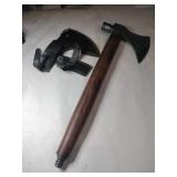 Handmade Viking hatchet  w/ sheath