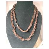 Vintage Hawaiian Koa seed necklace
