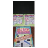 Game books sudok and crosswords