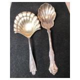 Silver spoons Marked Sterling 1.680oz