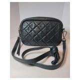 Hobo international black leather cross bag