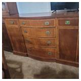 1940's mahogany traditional style buffet