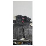 USA leather medium riding vest