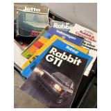 Volkswagen advertisement lot