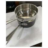 All-Clad Stainless Steel 8 inch pot and steamer