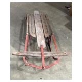 Champion Fast Track Wooden Snow Ice Sled 42x22