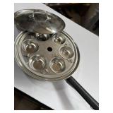 stainless steel egg poacher