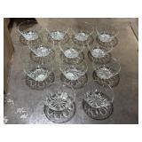Case of 12 Indiana Glass Regency 6' salad bowls