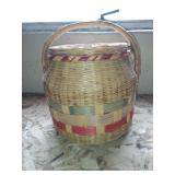 'Snake charmer' style basket. About 11' tall x