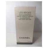 Chanel illuminating oil face body and hair.