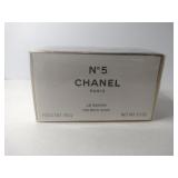 Chanel  No 5 bath soap     5.3oz  new unopened
