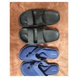 2 pr ladies sandals. Both 9-10