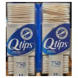 2- 750ct packages of q-tips