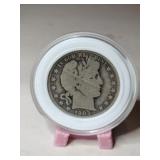 1903 o Barber silver half dollar