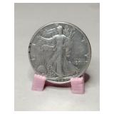 1945 walking Liberty half dollar