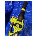 40 V Ryobi leaf blower with 40 V lithium battery