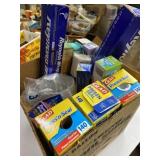 Saran wrap, aluminum foil and more
